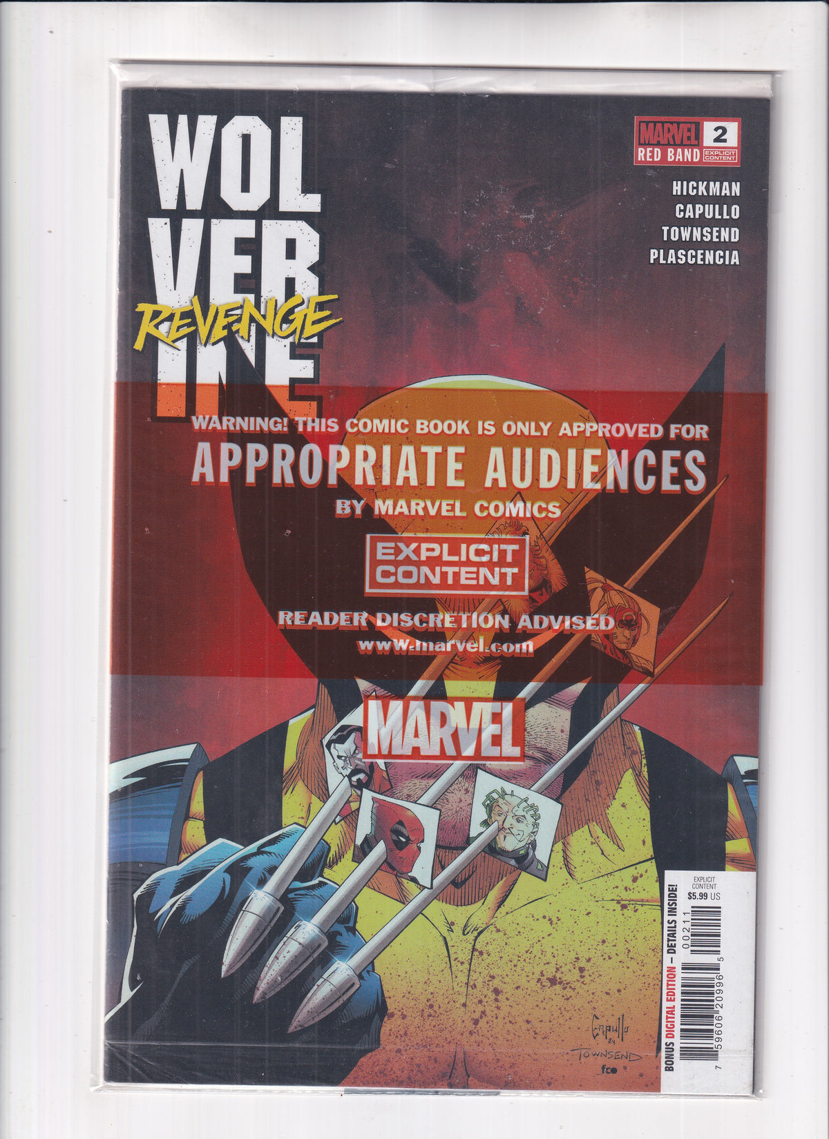 Wolverine Revenge #2 Red Band