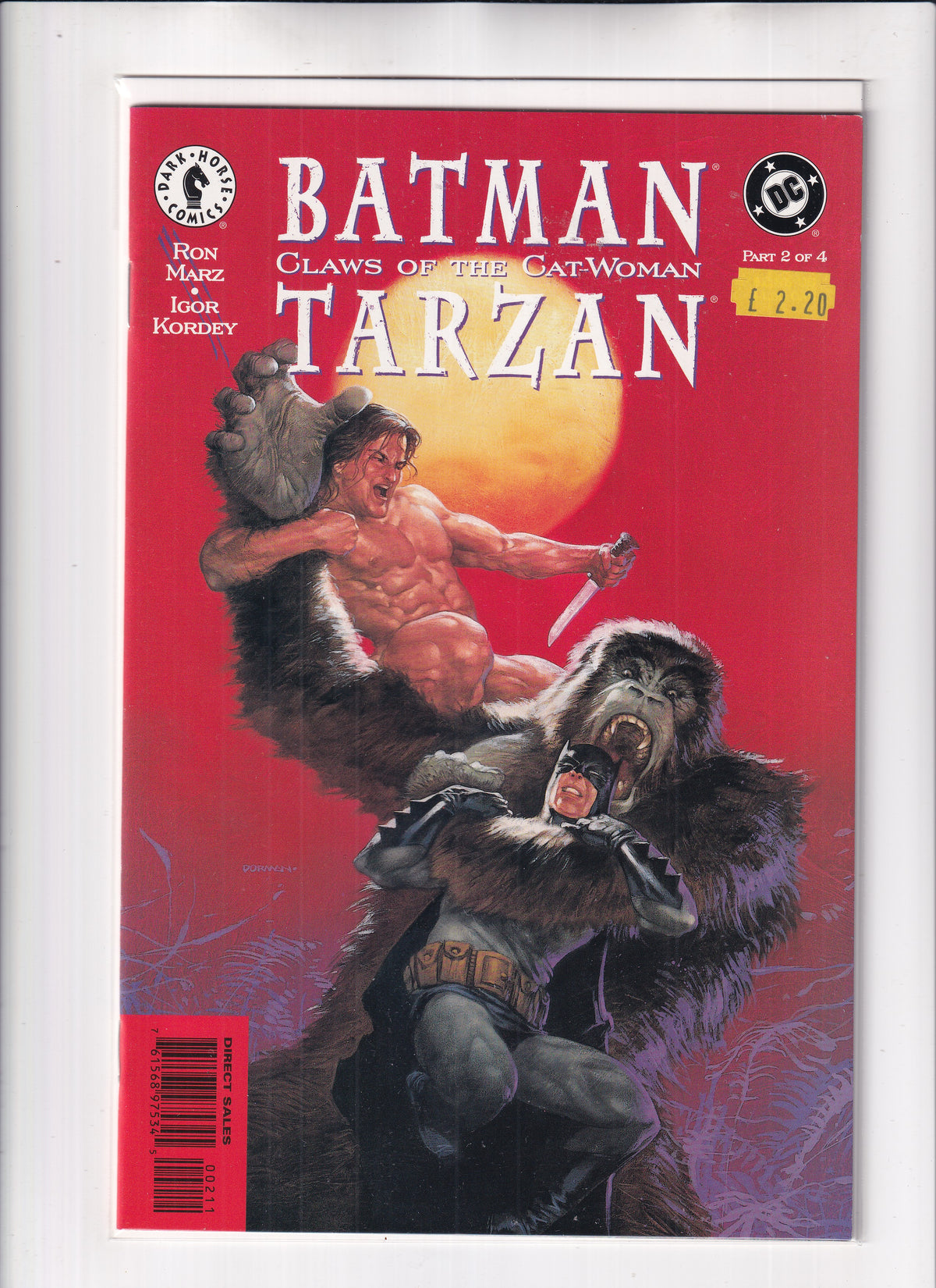 Batman/Tarzan Claws of the Cat-Woman #2