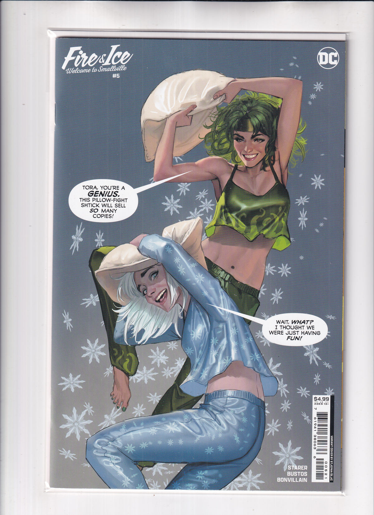 Fire & Ice Welcome to Smallville #5 Variant