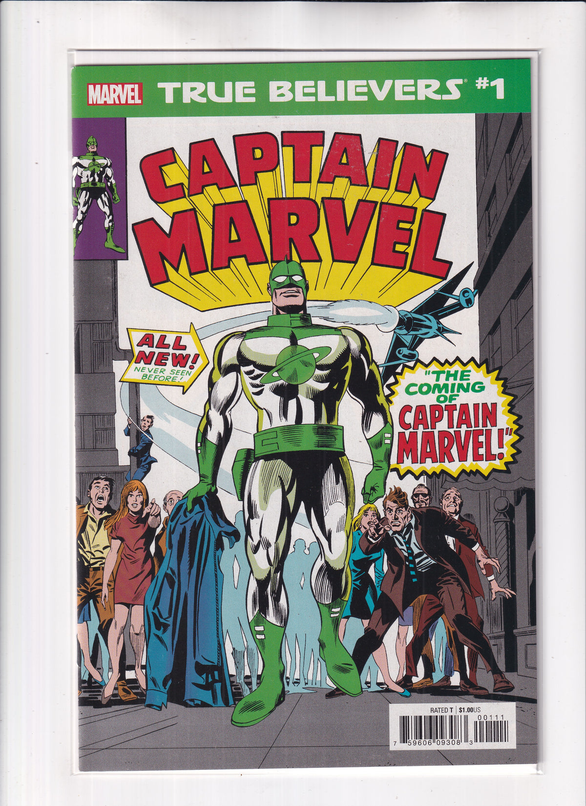 Captain Marvel #1 True Believers