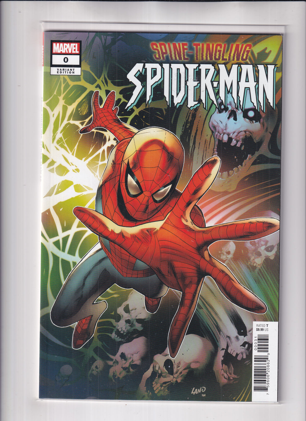 Spine-Tingling Spider-Man #0 Land Variant