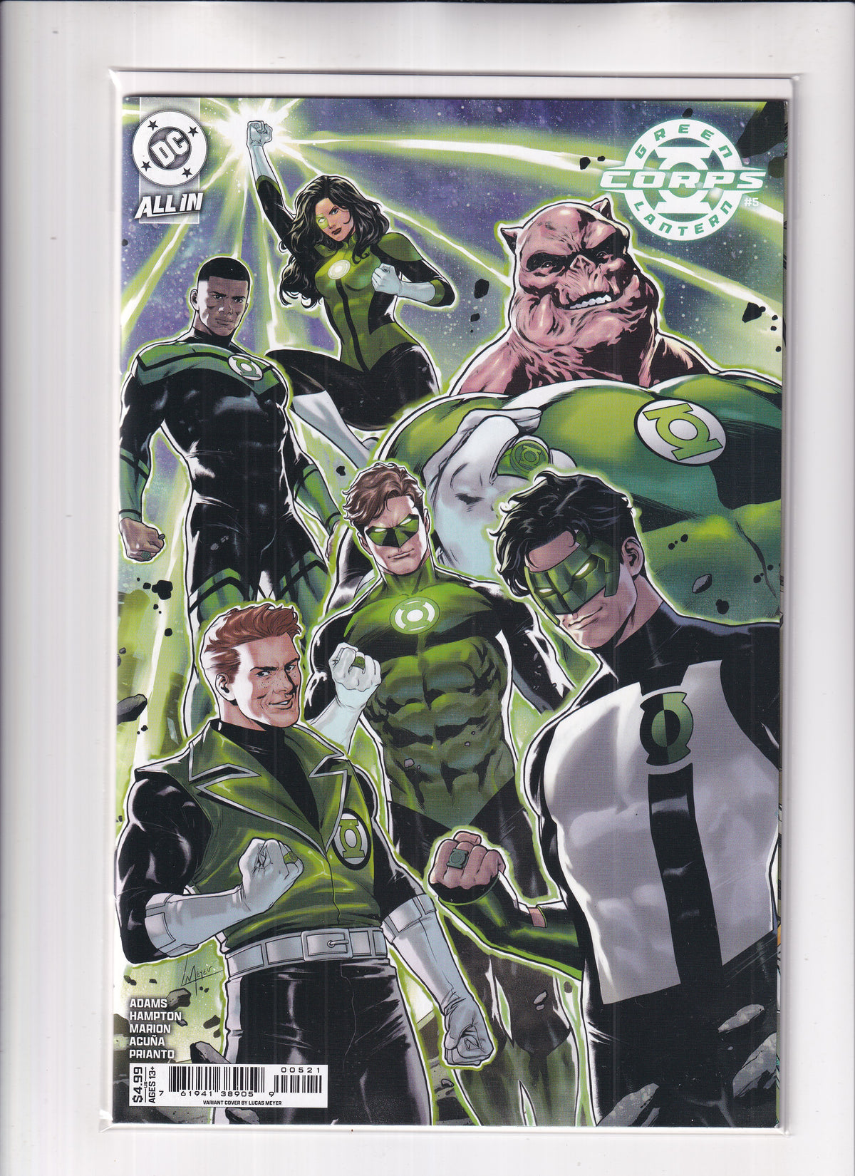Green Lantern Corps #5 Variant