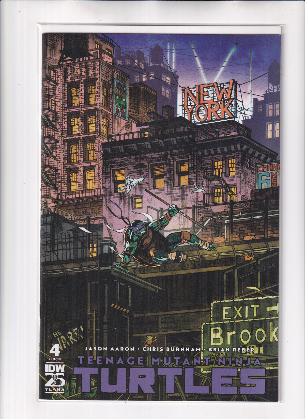 Teenage Mutant Ninja Turtles #4 1:25 Variant