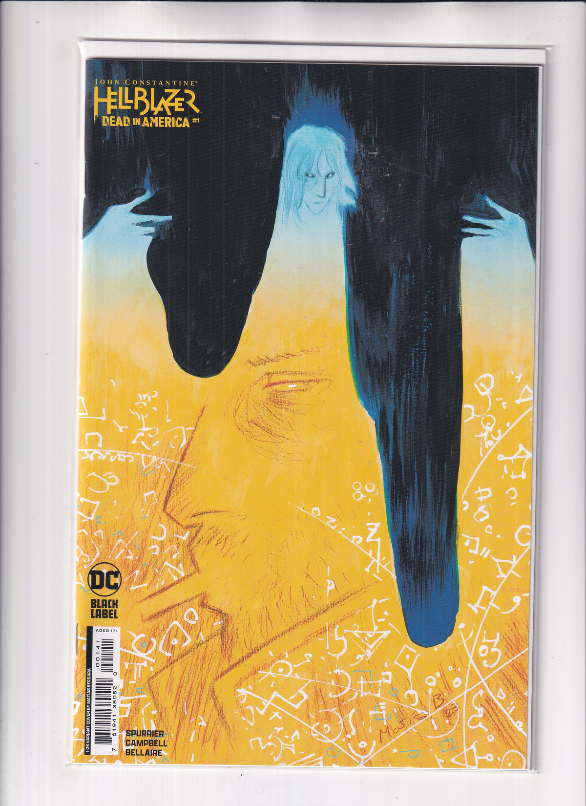 John Constantine Hellblazer Dead In America #1 1:25 Variant