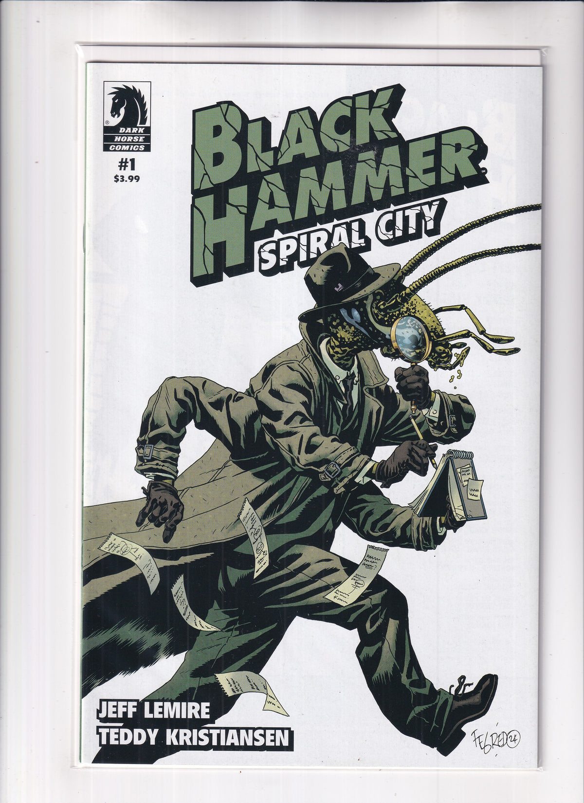 Black Hammer Spiral City #1 Variant