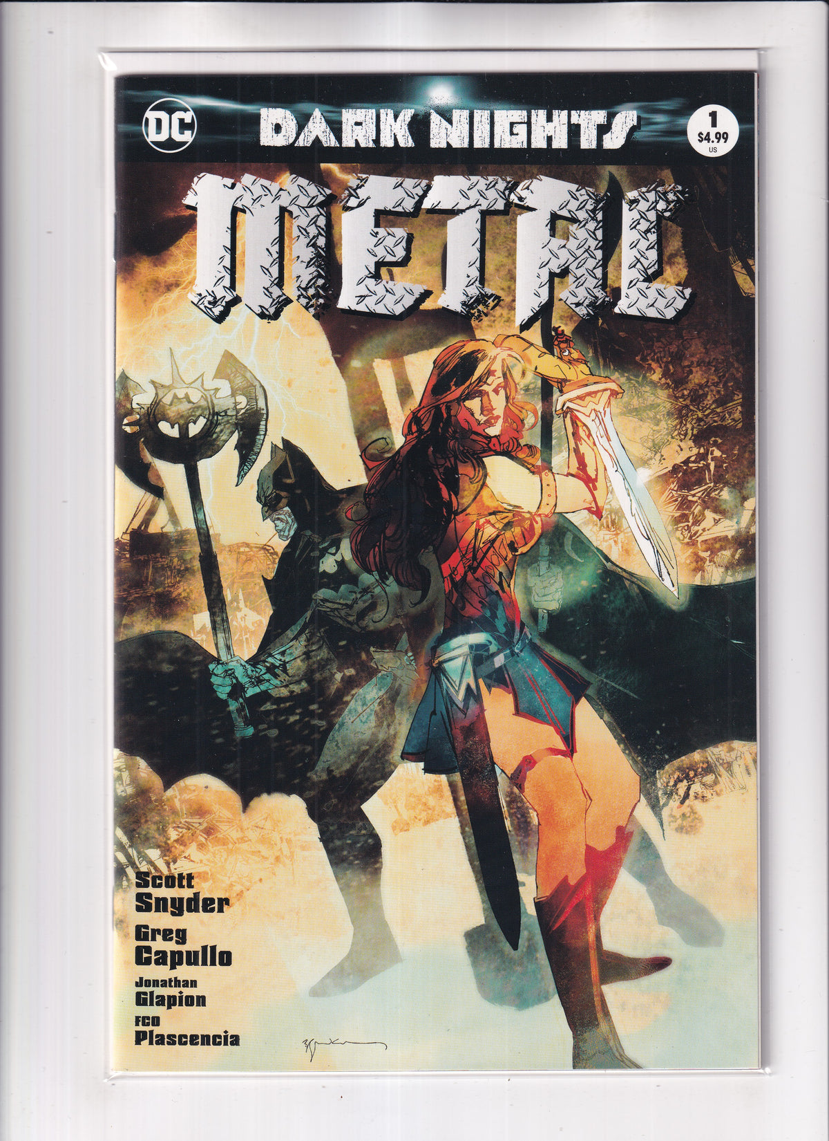 Dark Nights Metal #1 Sienkiewicz Variant