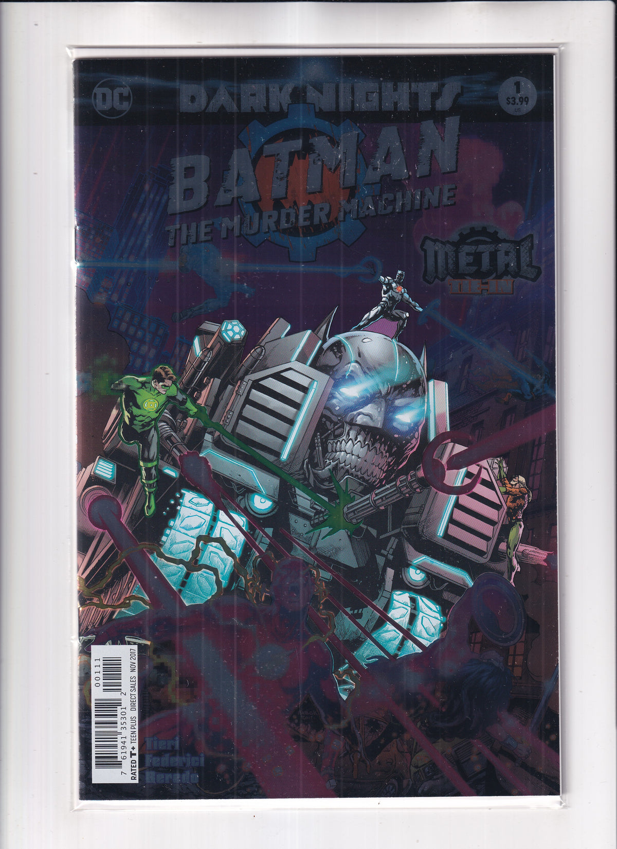 Batman The Murder Machine #1 Foil