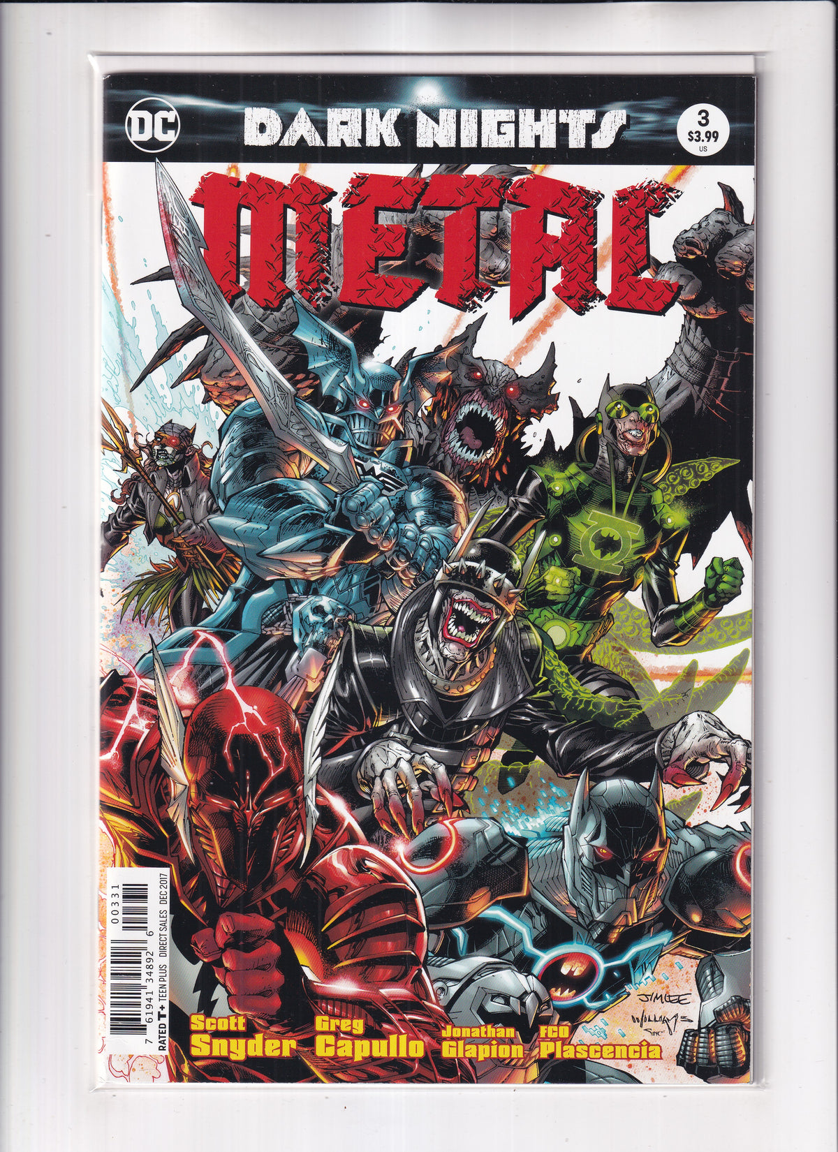 Dark Nights Metal #3 Lee Variant