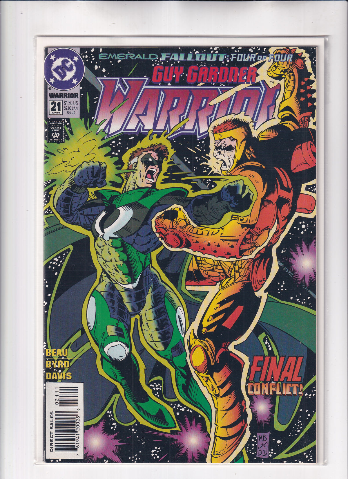 Guy Gardner Warrior #21