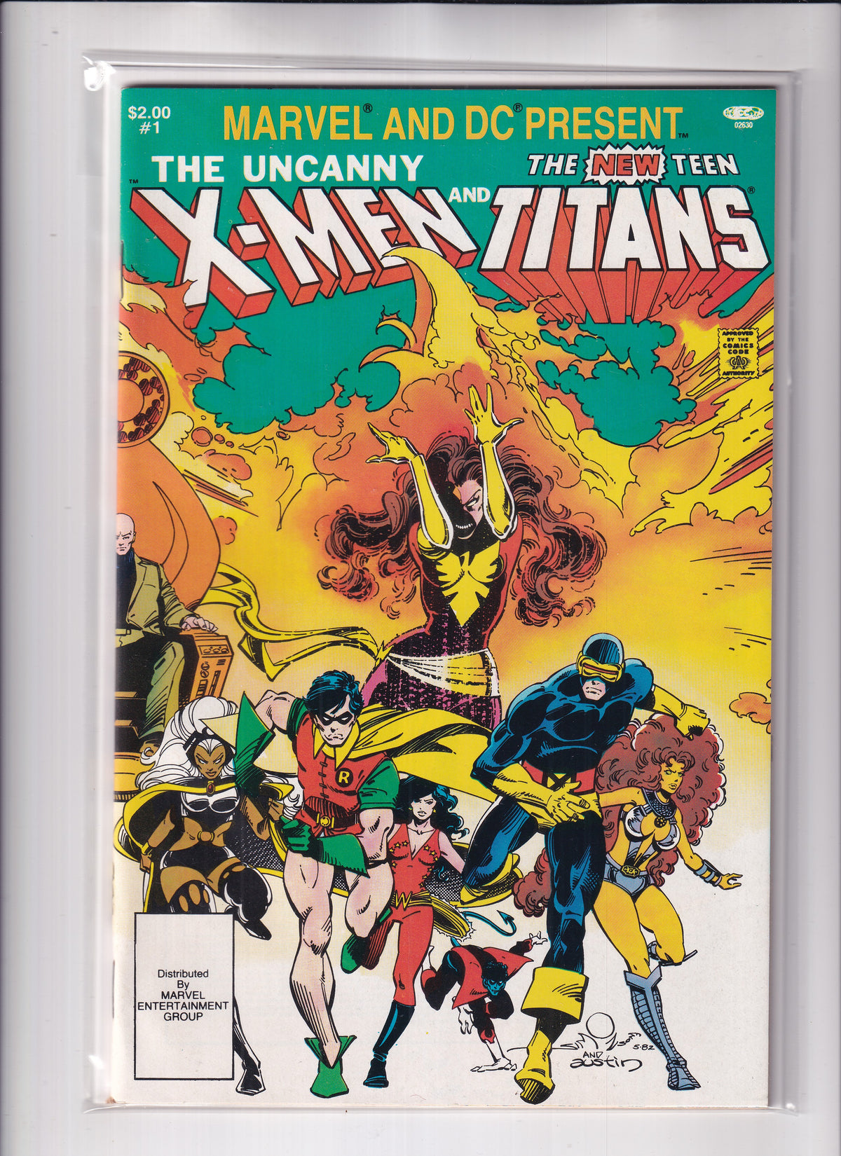 Marvel and DC Present featuring The Uncanny X-Men and The New Teen Titans #1