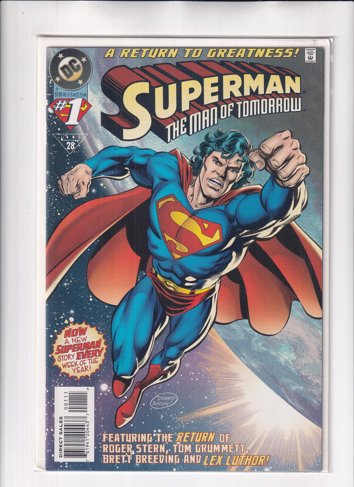 Superman The Man of Tomorrow #1