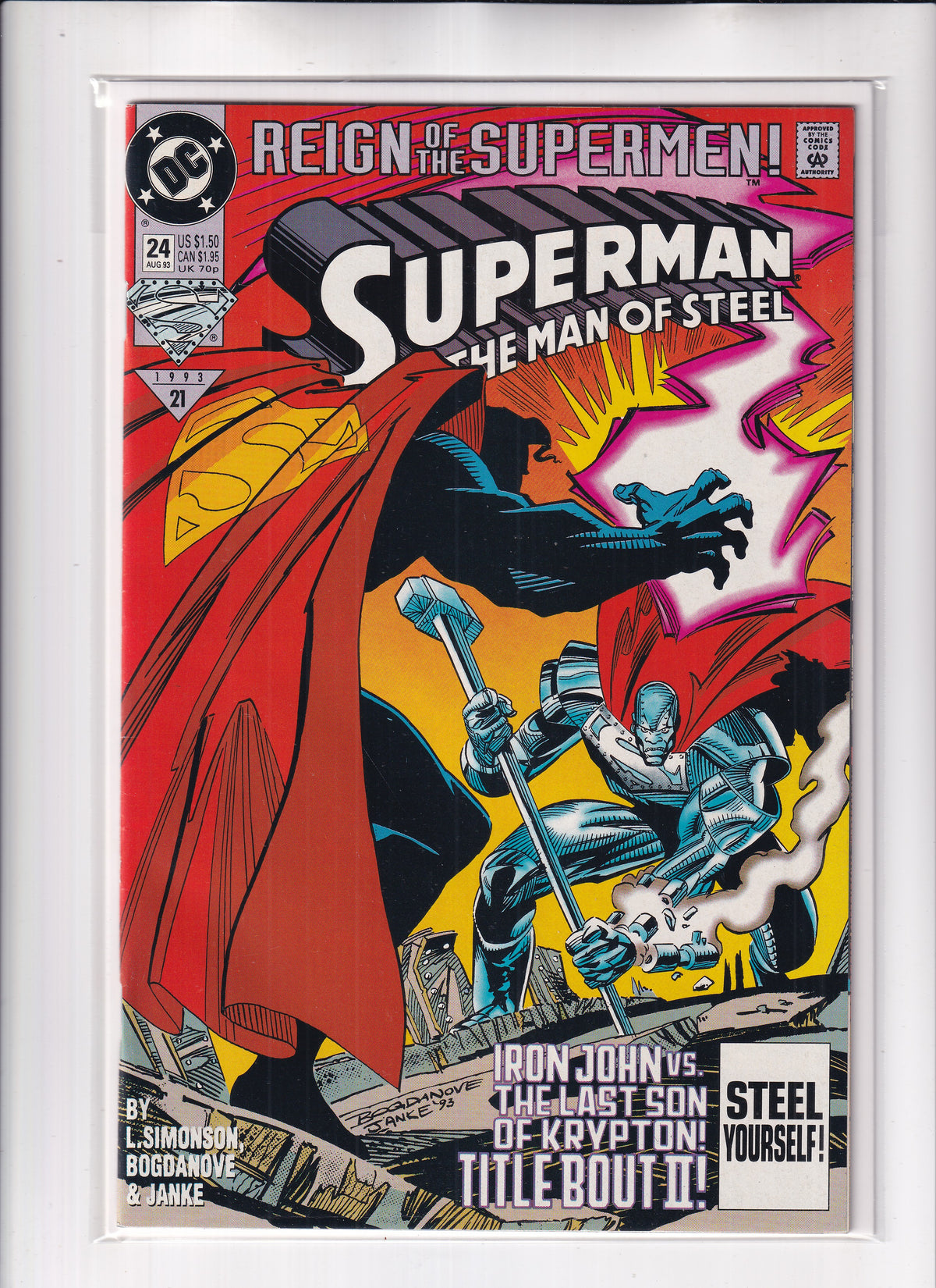 Superman The Man Of Steel #24