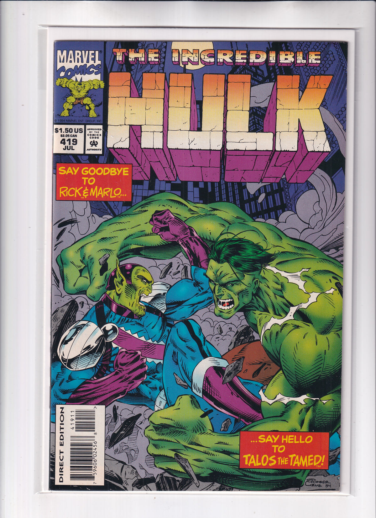 Incredible Hulk #419