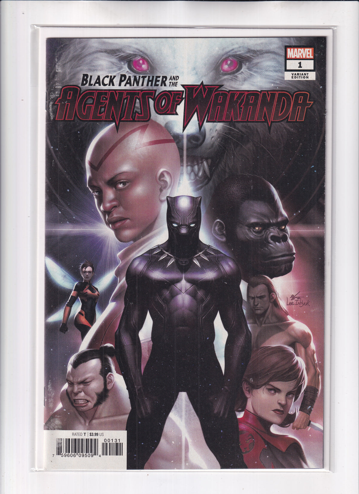 Black Panther and the Agents of Wakanda #1 1:50 Inhyuk Variant