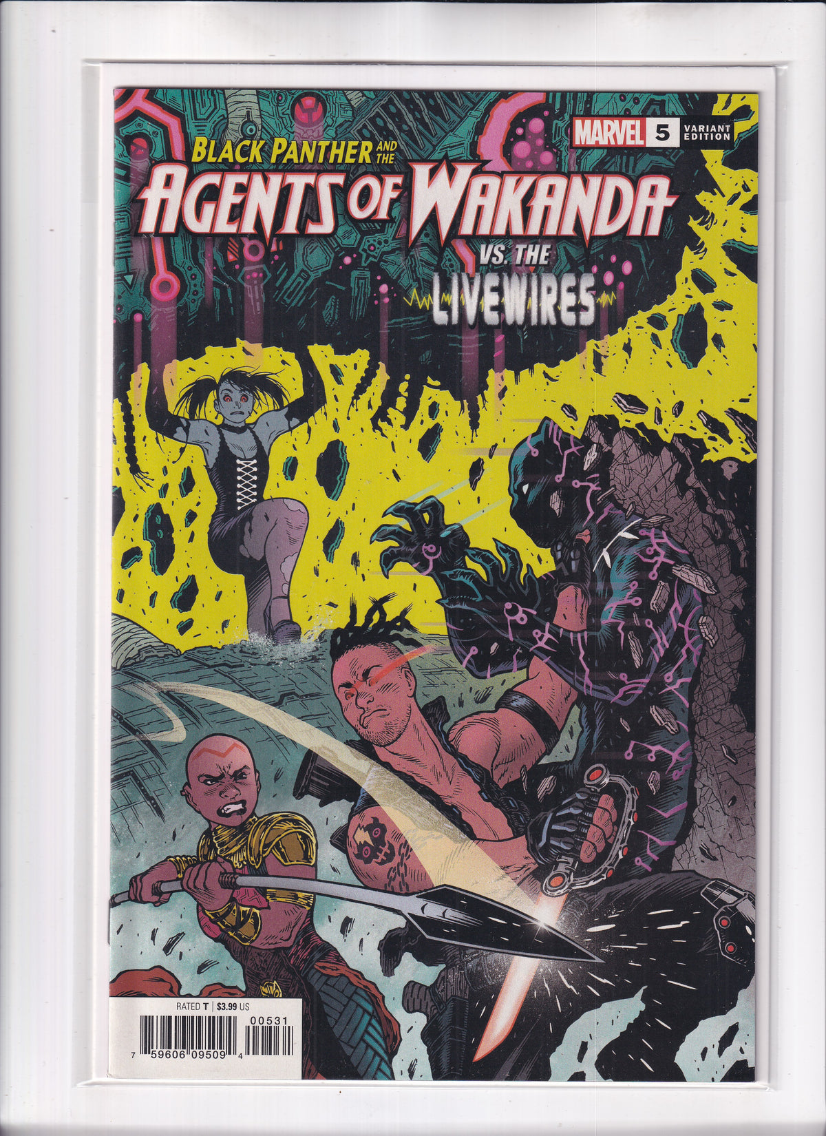 Black Panther and the Agents of Wakanda #5 Variant