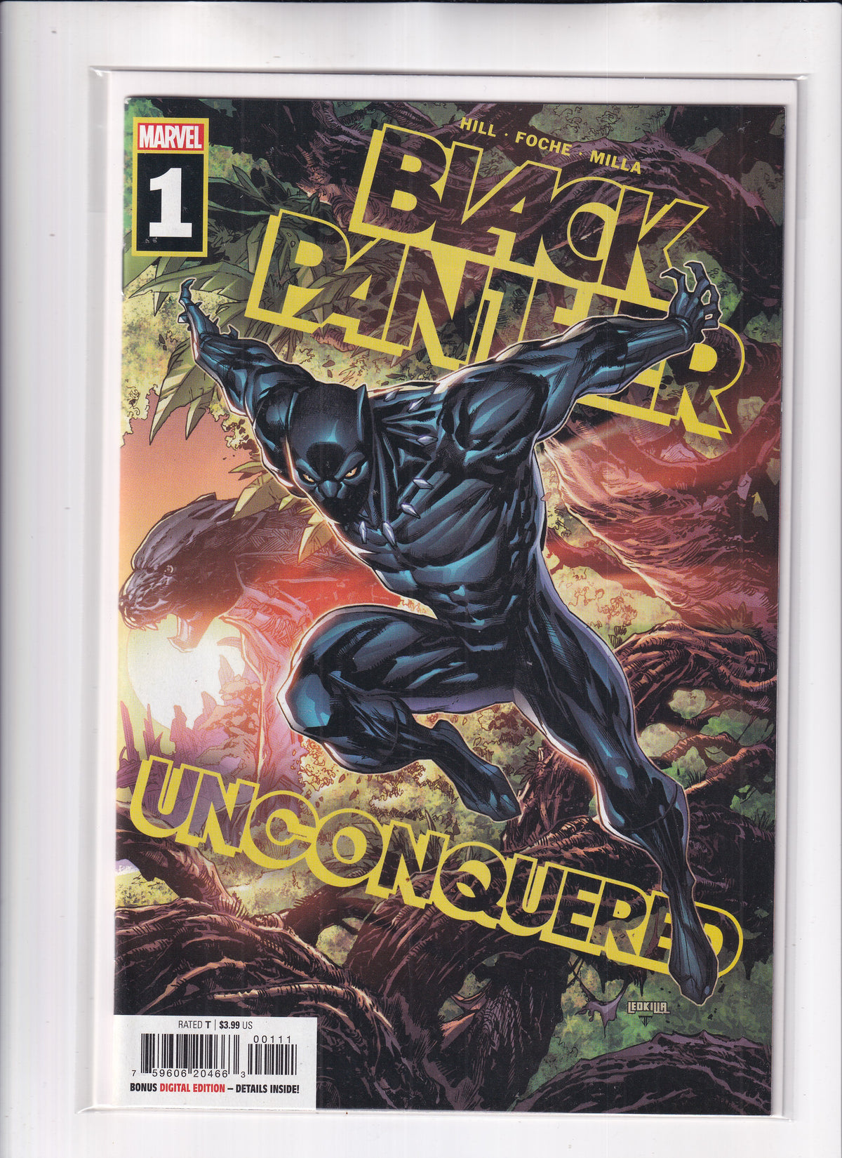 Black Panther Unconquered #1