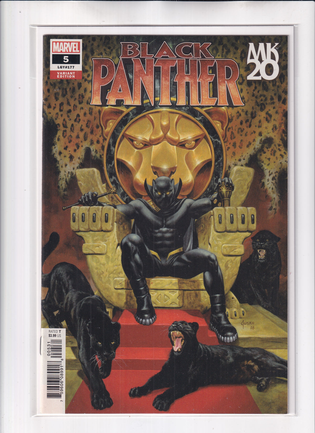 Black Panther #5 Variant - Slab City Comics 
