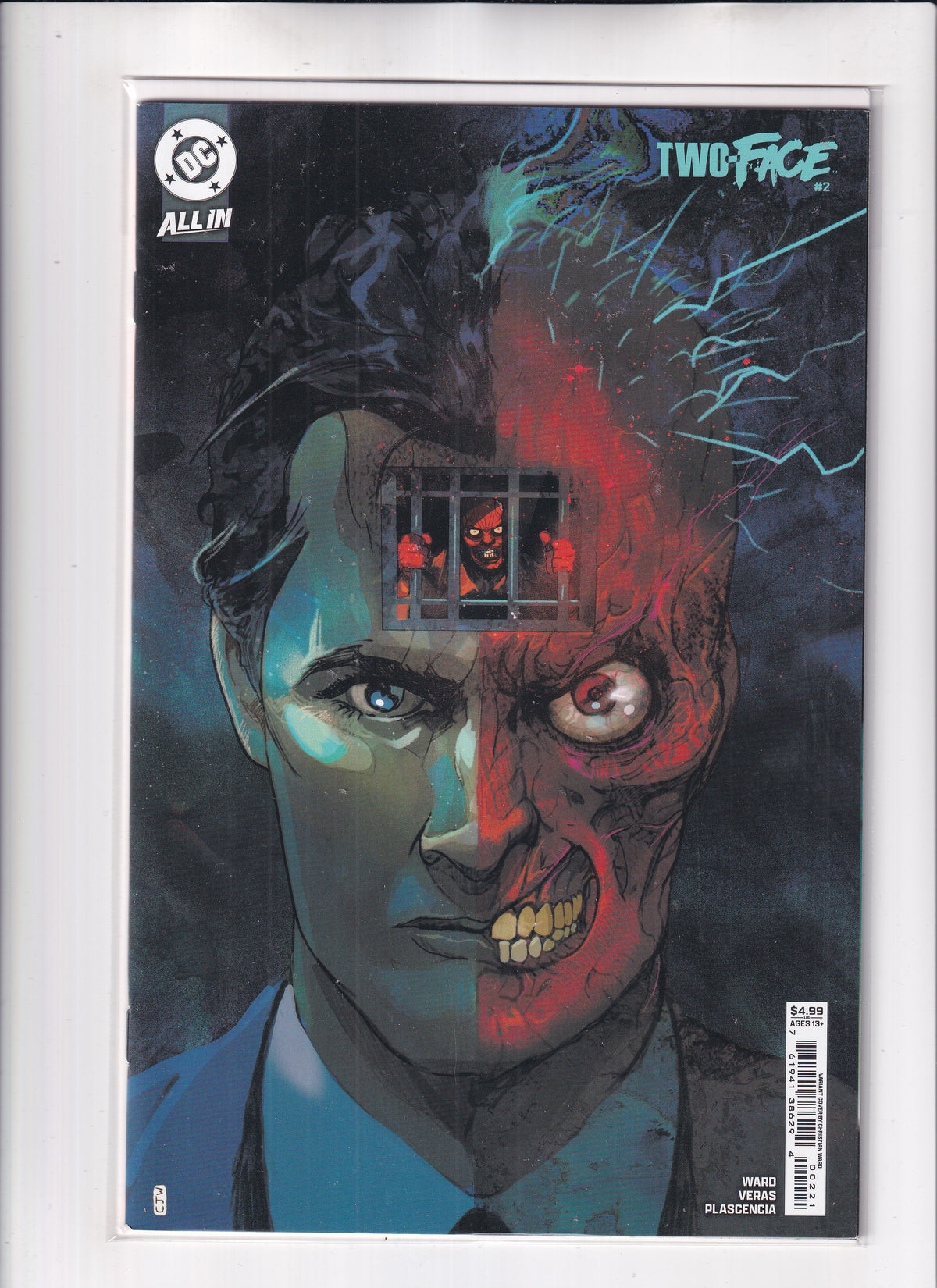 Two-Face #2 Ward Variant - Slab City Comics 