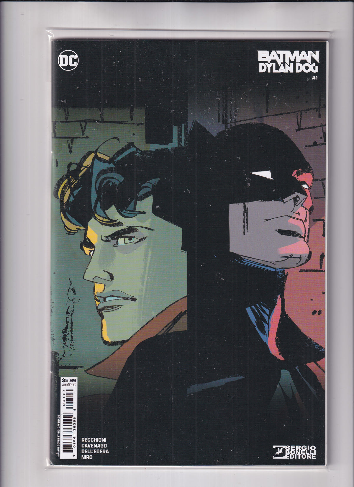 Batman Dylan Dog #1 Variant - Slab City Comics 