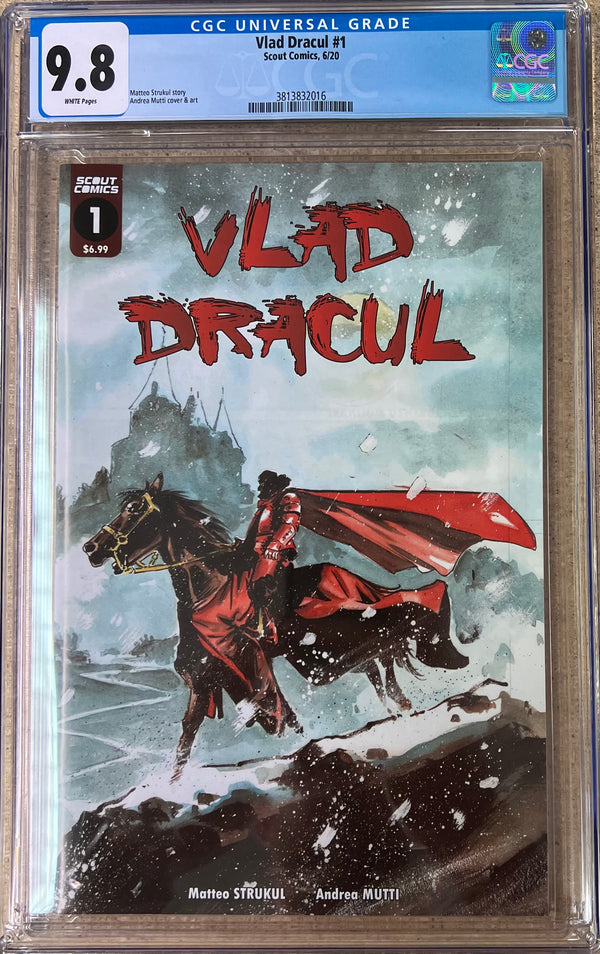 Vlad Dracul #1 CGC 9.8 - Slab City Comics 