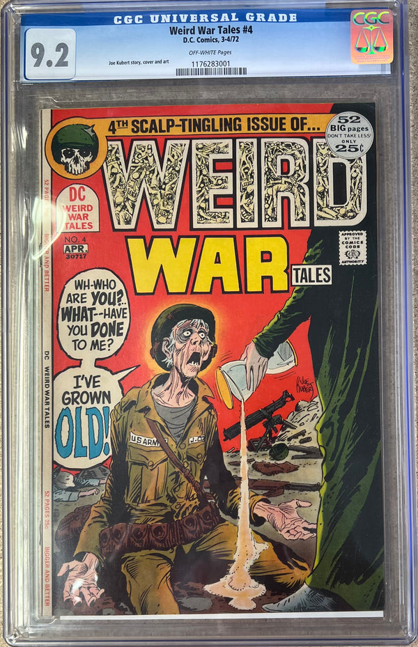 Weird War Tales #4 CGC 9.2 - Slab City Comics 