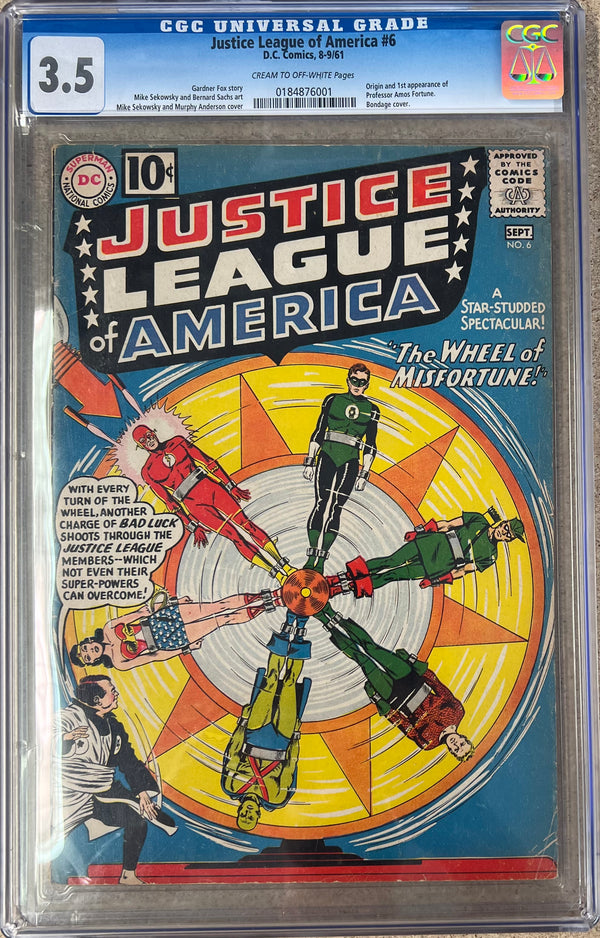 Justice League #6 CGC 3.5 - Slab City Comics 