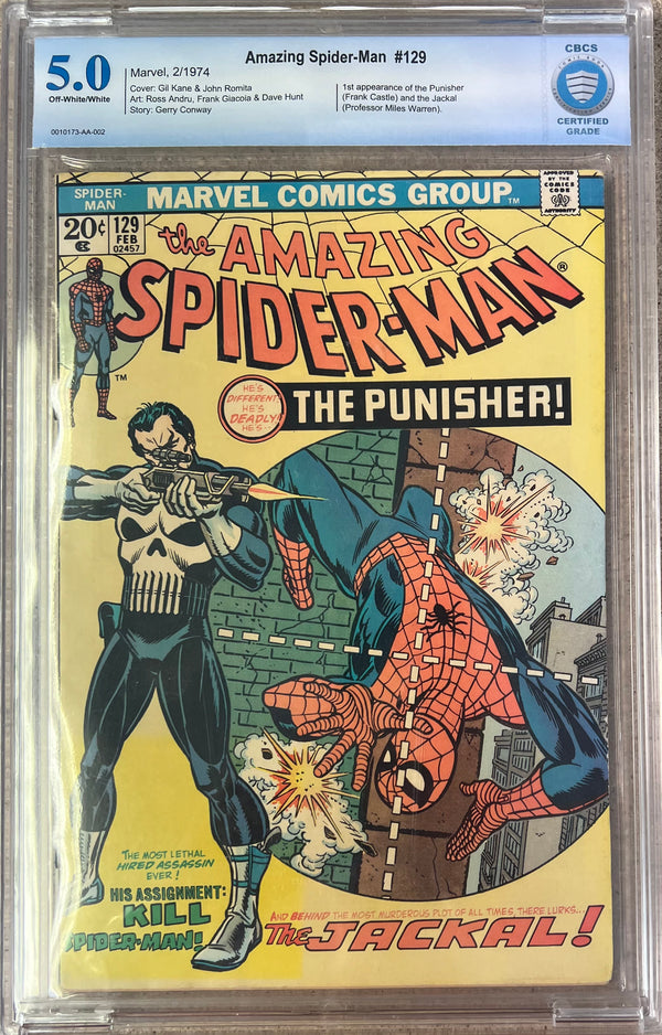 Amazing Spider-Man #129 CBCS 5.0 - Slab City Comics 