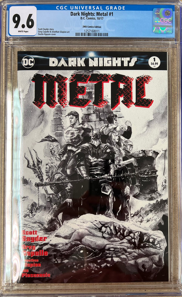 Dark Knights Death Metal #1 ZMX Variant CGC 9.6 - Slab City Comics 