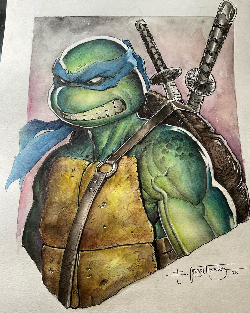 Leo Original Art Emil Cabaltierra - Slab City Comics 