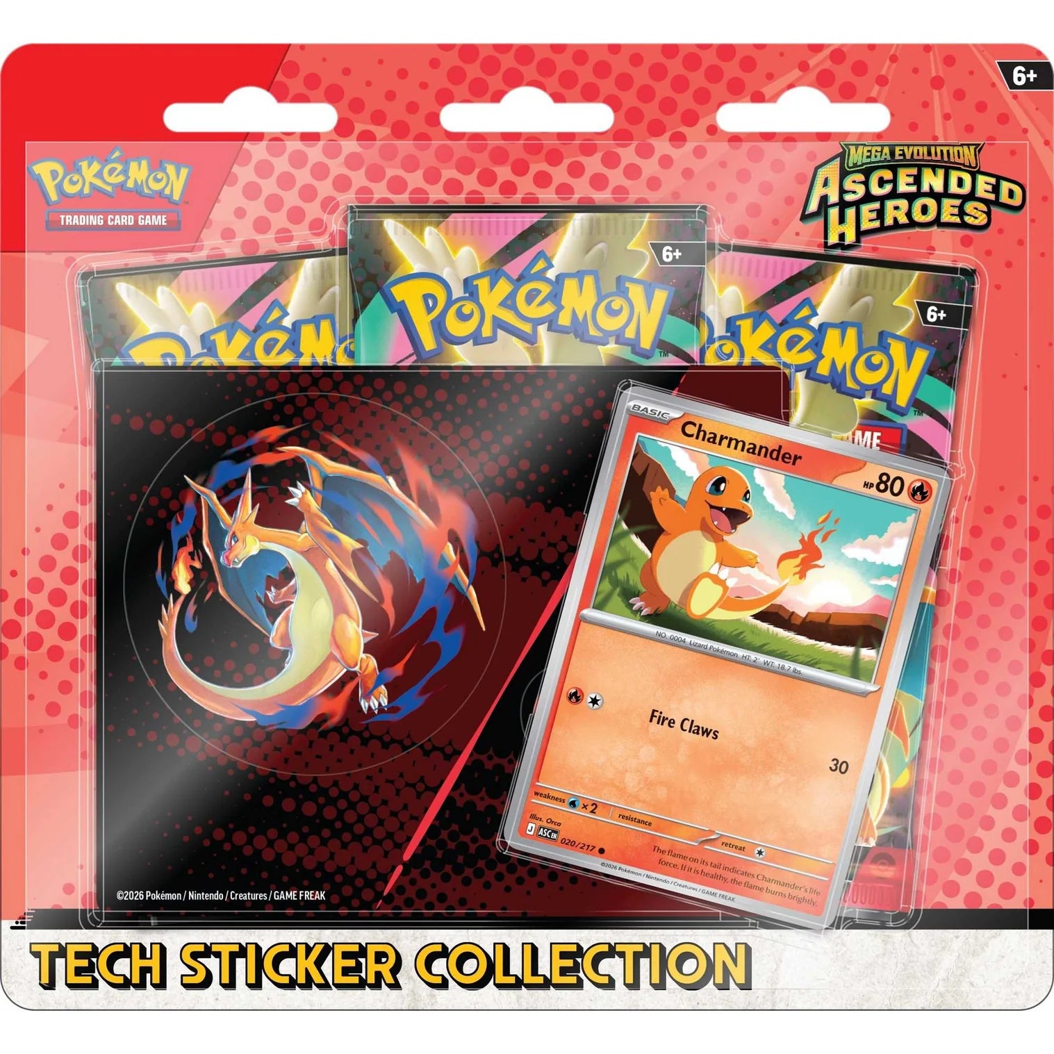 Pokemon TCG: Mega Evolution Ascended Heroes - Tech Sticker Collection PRE-ORDER