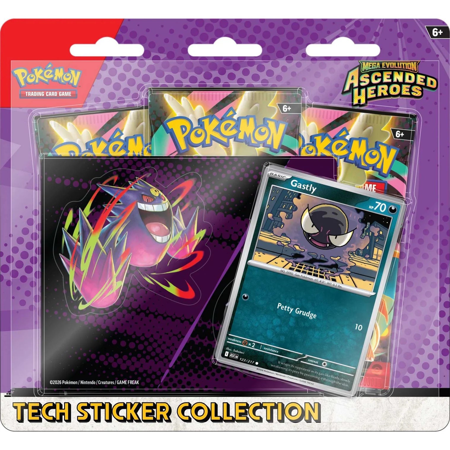 Pokemon TCG: Mega Evolution Ascended Heroes - Tech Sticker Collection PRE-ORDER