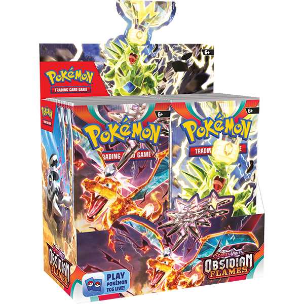 Pokémon TCG: Scarlet & Violet 3 Obsidian Flames Booster CDU - Slab City Comics 
