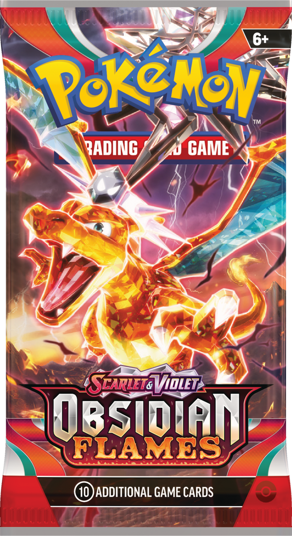 Scarlet and Violet Obsidian Flames Booster Pack - Slab City Comics 