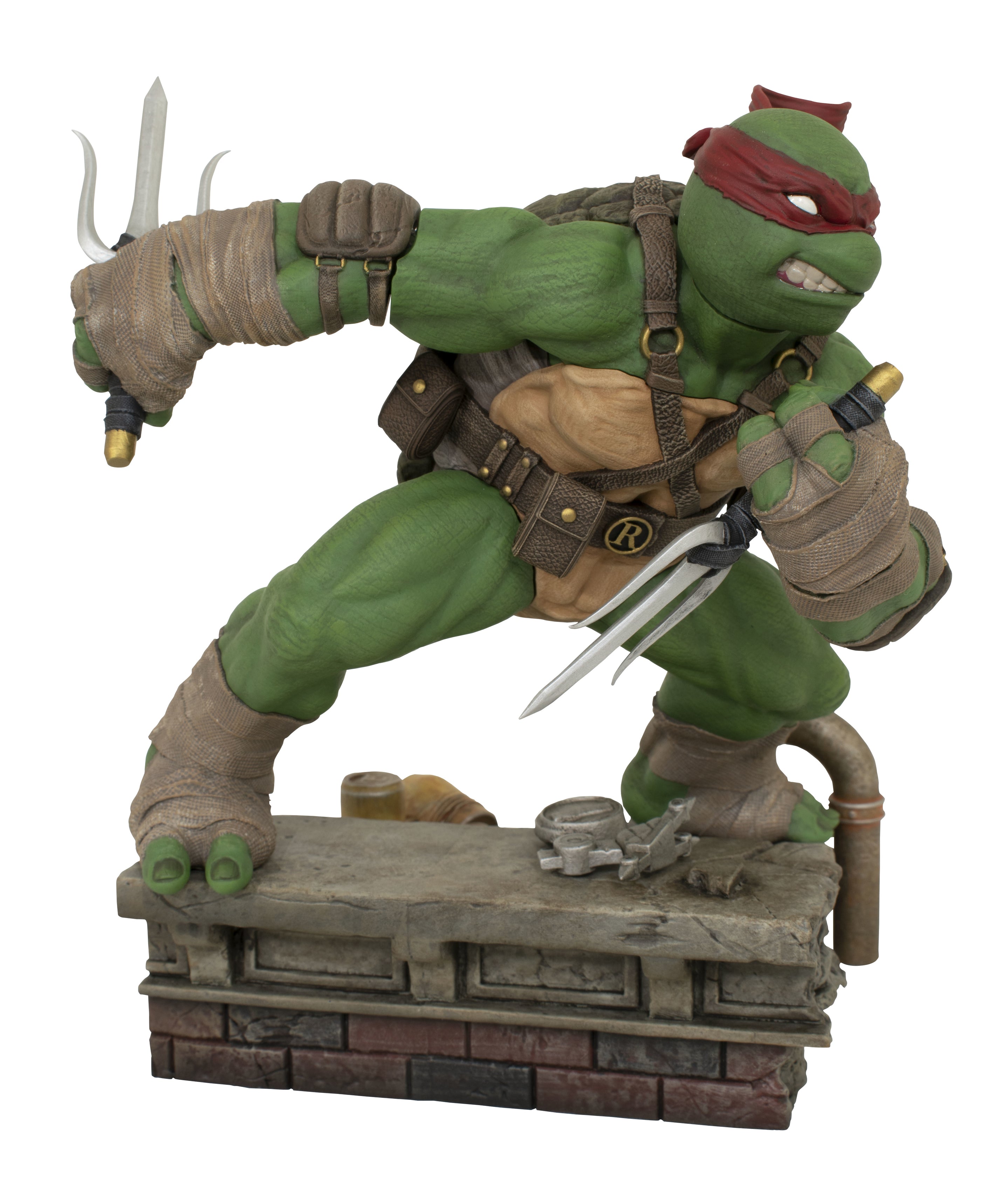TMNT GALLERY DLX RAPHAEL PVC STATUE - Slab City Comics 
