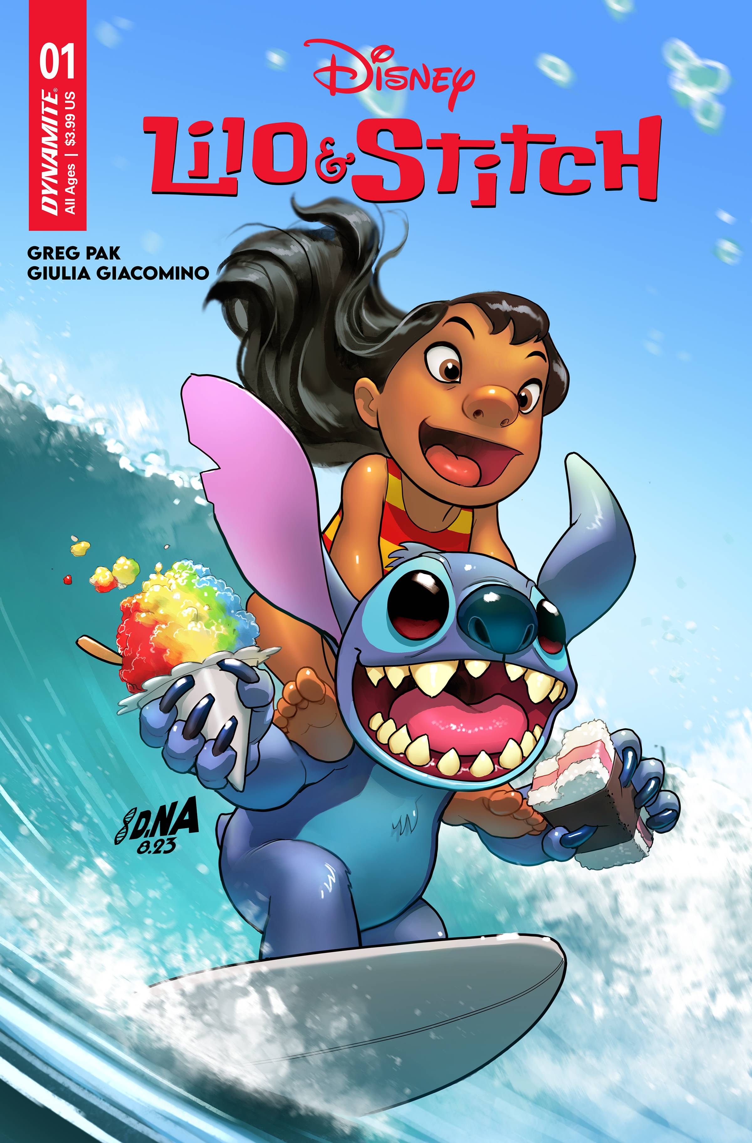 03/01/2024 LILO & STITCH #1 CVR B NAKAYAMA - Slab City Comics 