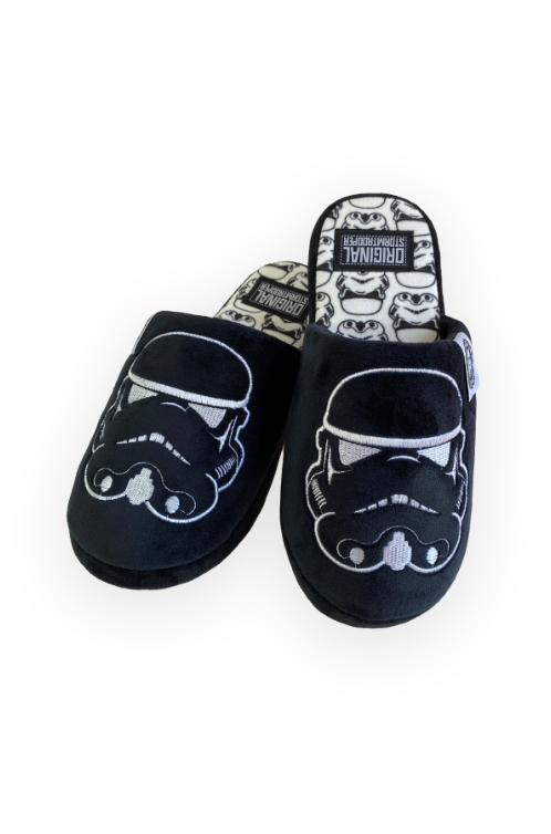 Star Wars Original Stormtrooper Large Mule Slippers - Slab City Comics 