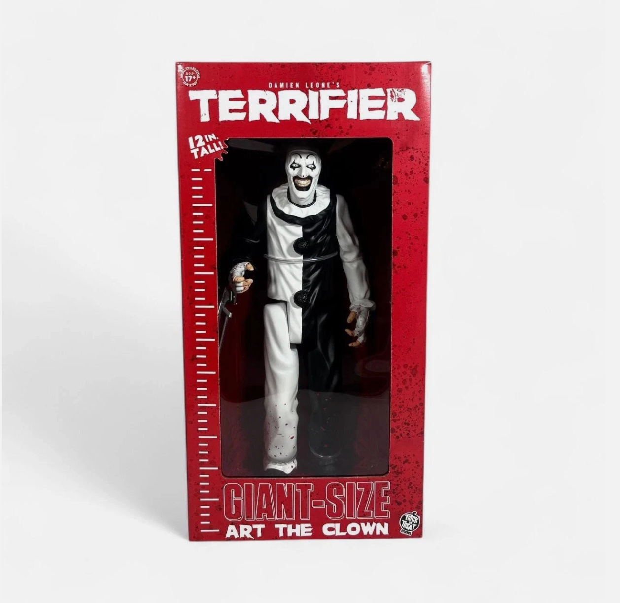 Terrifier Art The Clown Giant-Size 12 Inch Action Figure