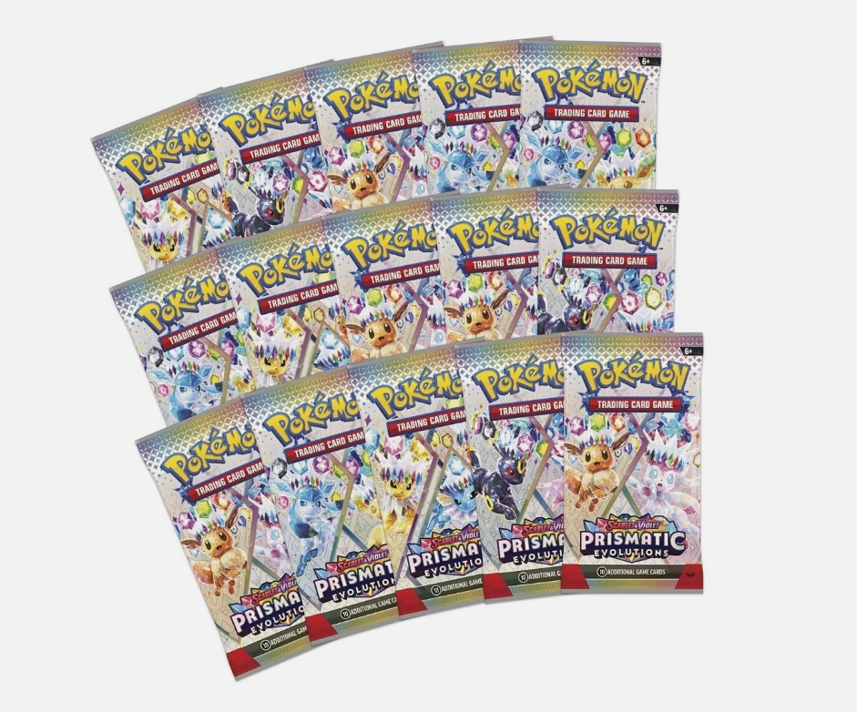 Pokémon Scarlet & Violet Prismatic Evolutions Super Premium in Acrylic Case