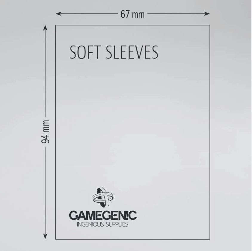 UNIT Gamegenic Soft Sleeves 100 ct