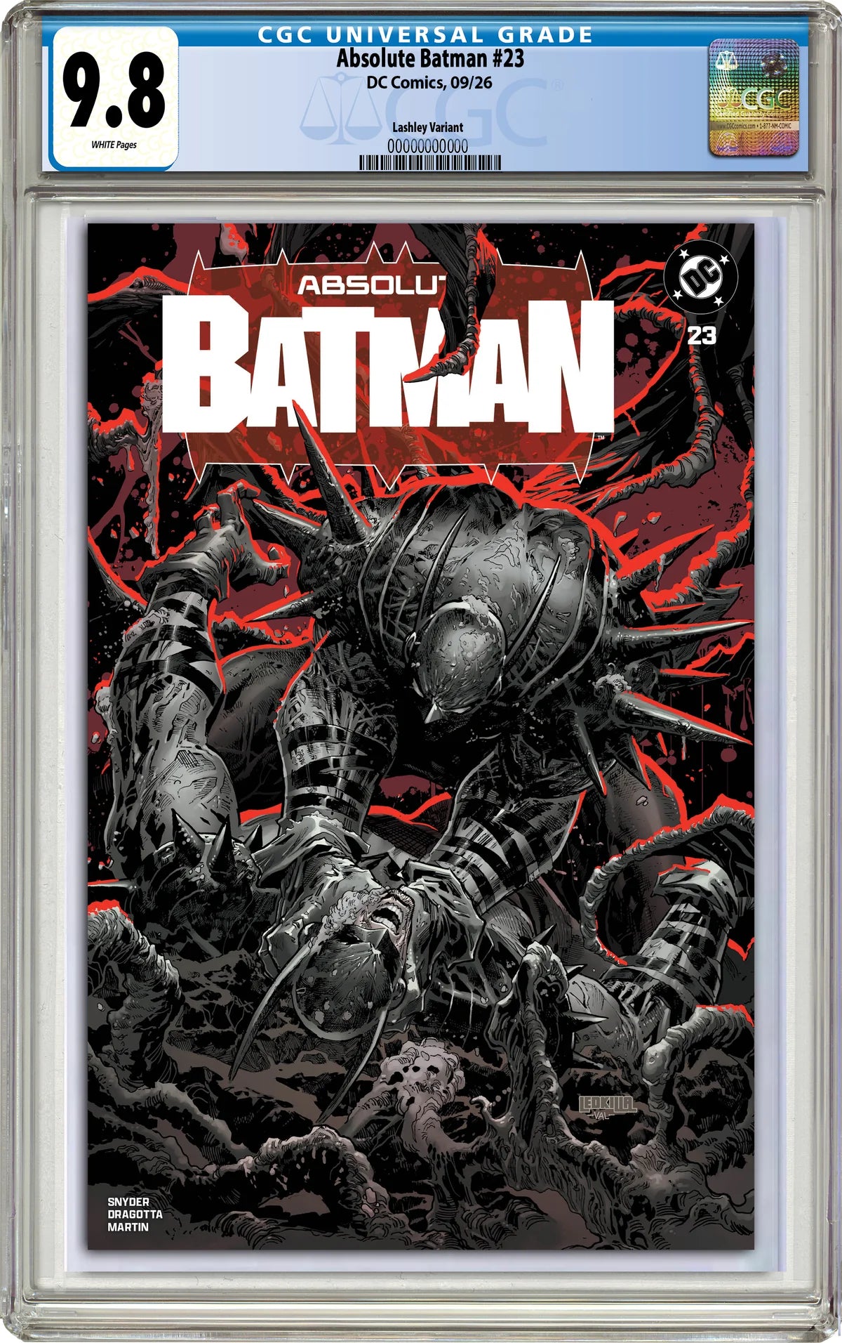ABSOLUTE BATMAN #23 KEN LASHLEY FANEXPO CHICAGO EXCLUSIVE VARIANT COVERS