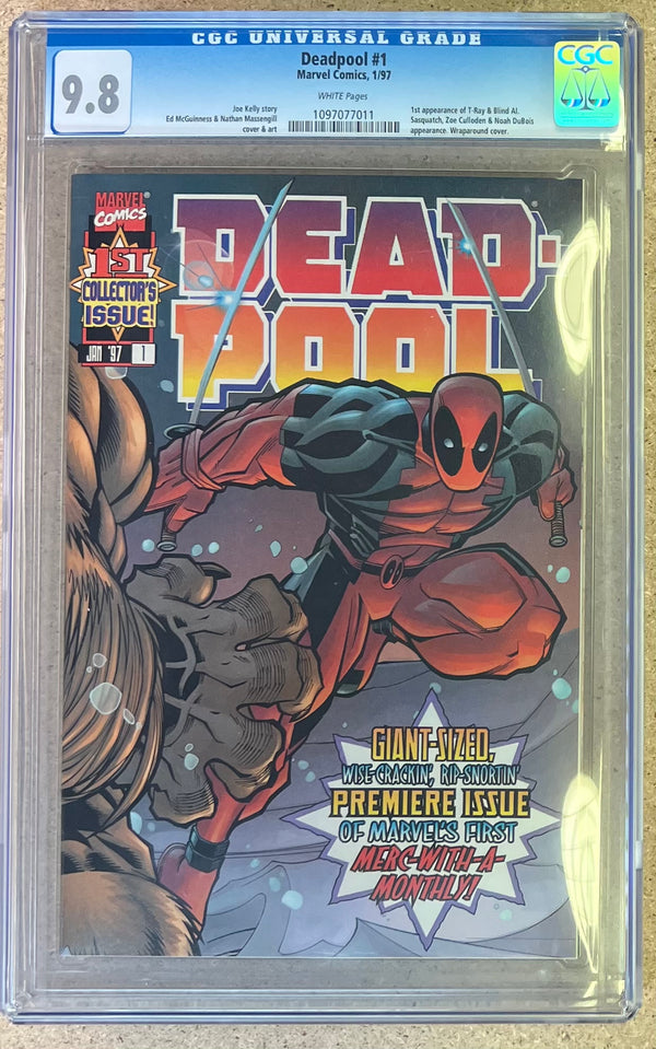 Deadpool #1 CGC 9.8 - Slab City Comics 