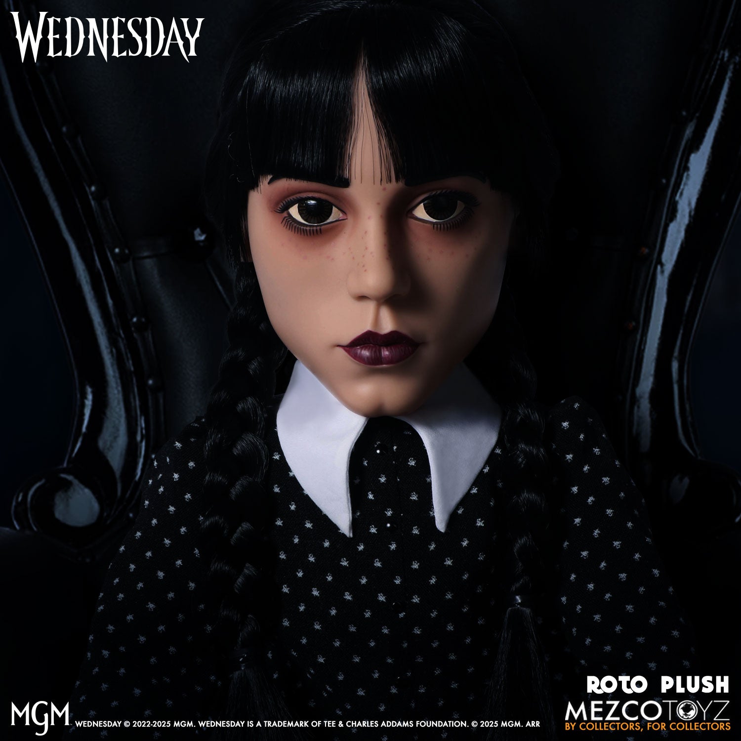 Wednesday Adams 18" Roto Plush