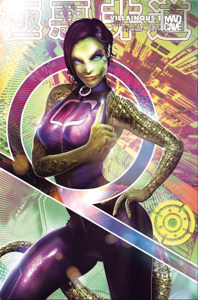Villainous #1 Minimal Trade Dress Artgerm Homage by Hal Laren - Slab City Comics 