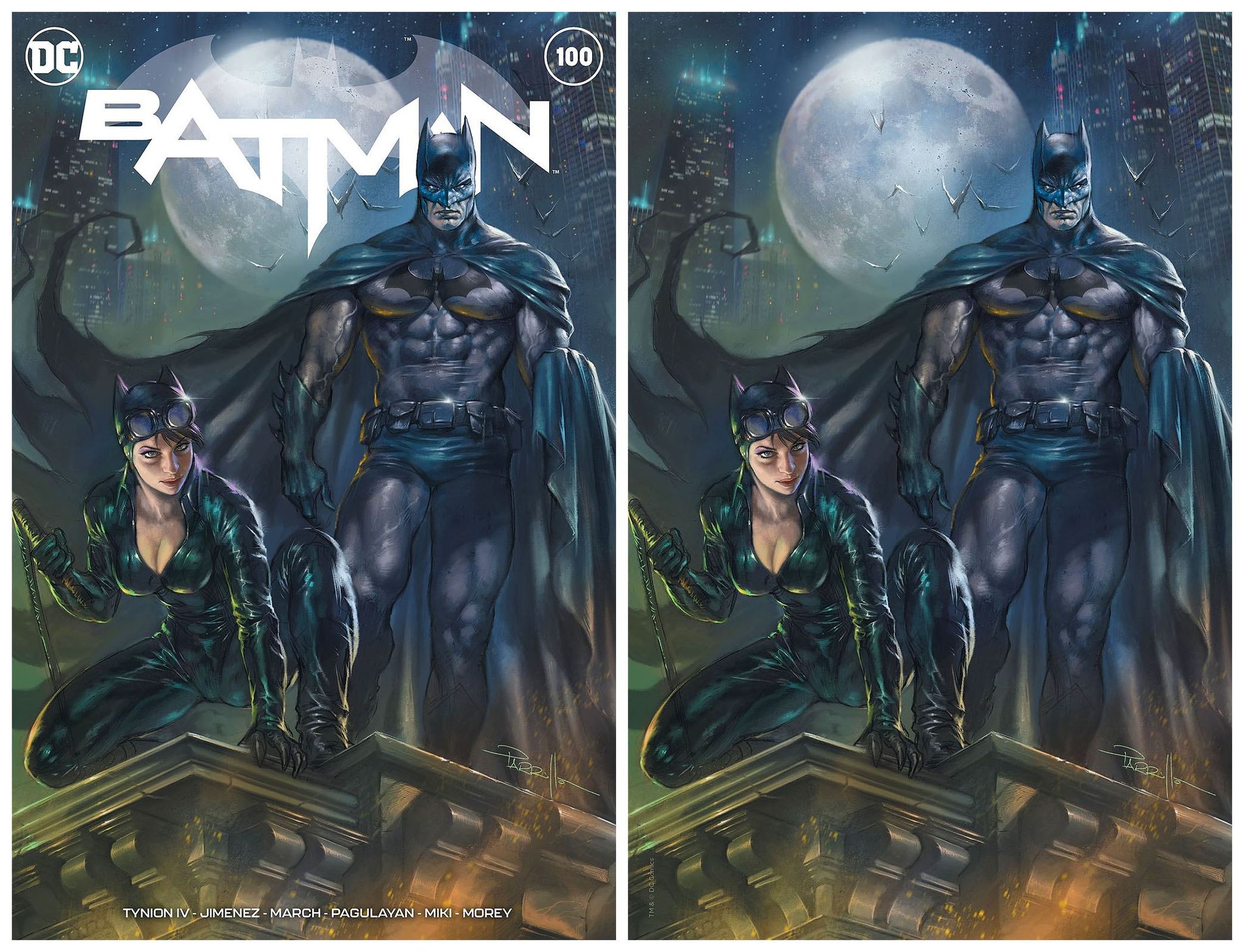Batman #100 Lucio Parrillo Variants - Slab City Comics 