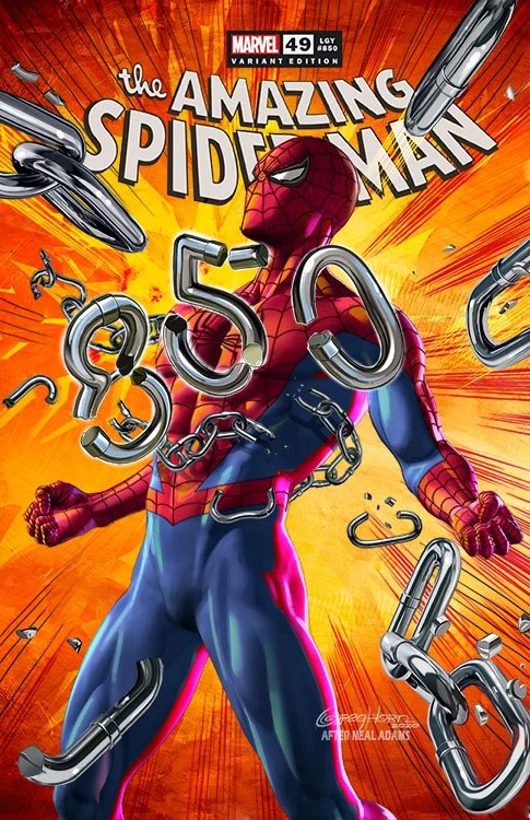 Amazing Spider-Man # 850 Greg Horn Art Exclusive Variant - Slab City Comics 