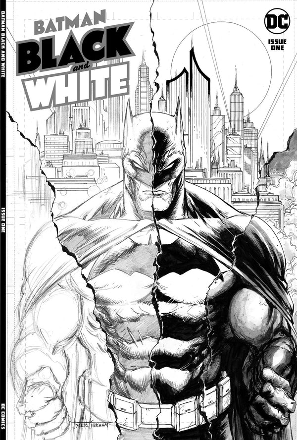 Batman Black and White #1 Tyler Kirkham - Slab City Comics 