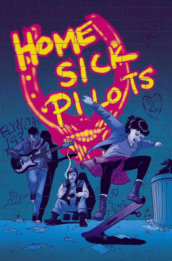 HOME SICK PILOTS #1 Megan Hutchison Virgin Cover - Slab City Comics 
