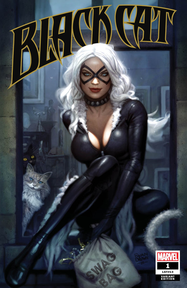 BLACK CAT #1 RYAN BROWN VARIANTS - Slab City Comics 
