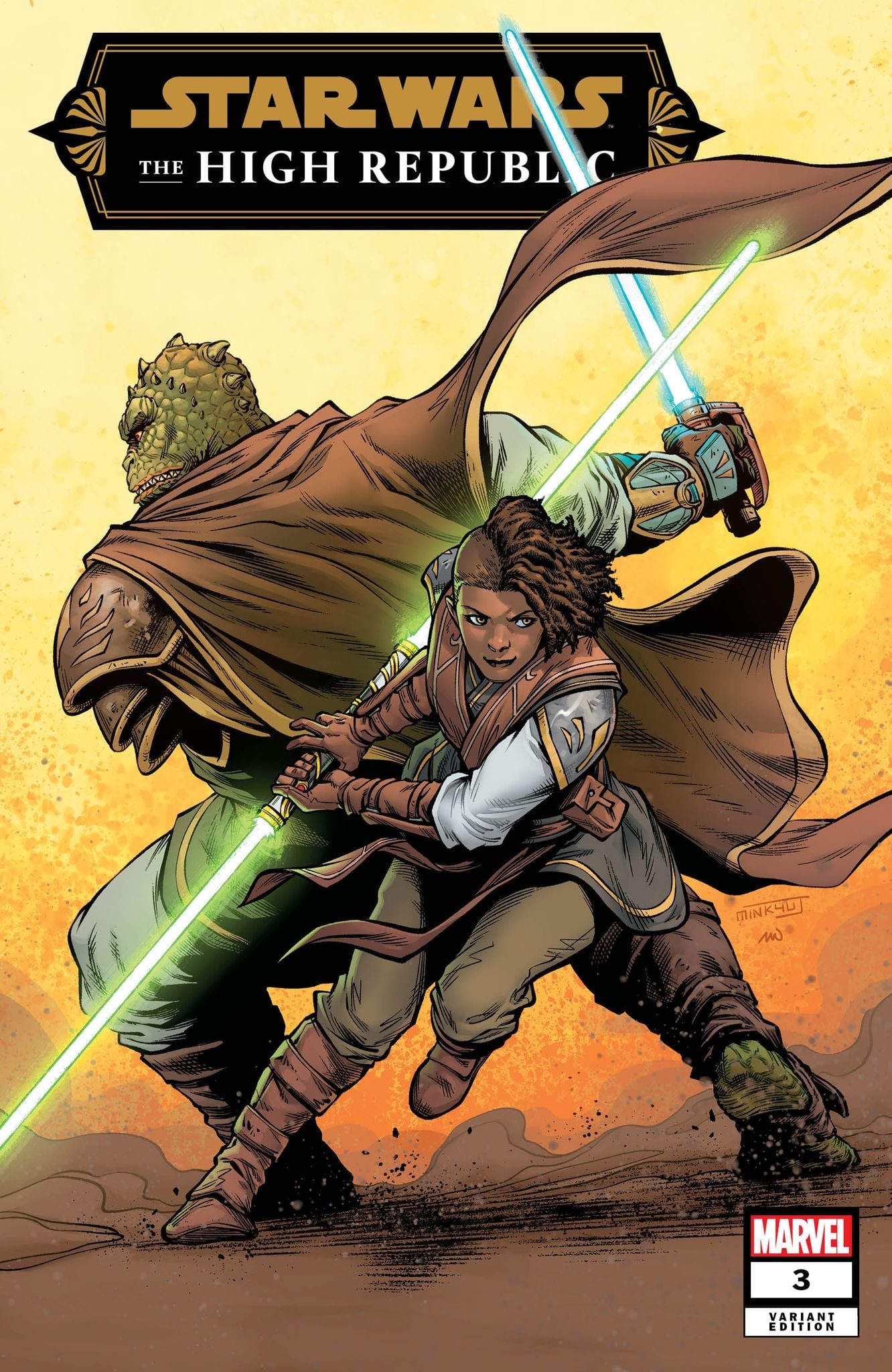 Star Wars High Republic #3 Minkyu Jung Variants - Slab City Comics 