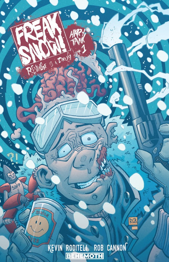 Freak Snow #1 Ryan G Browne Variants - Slab City Comics 